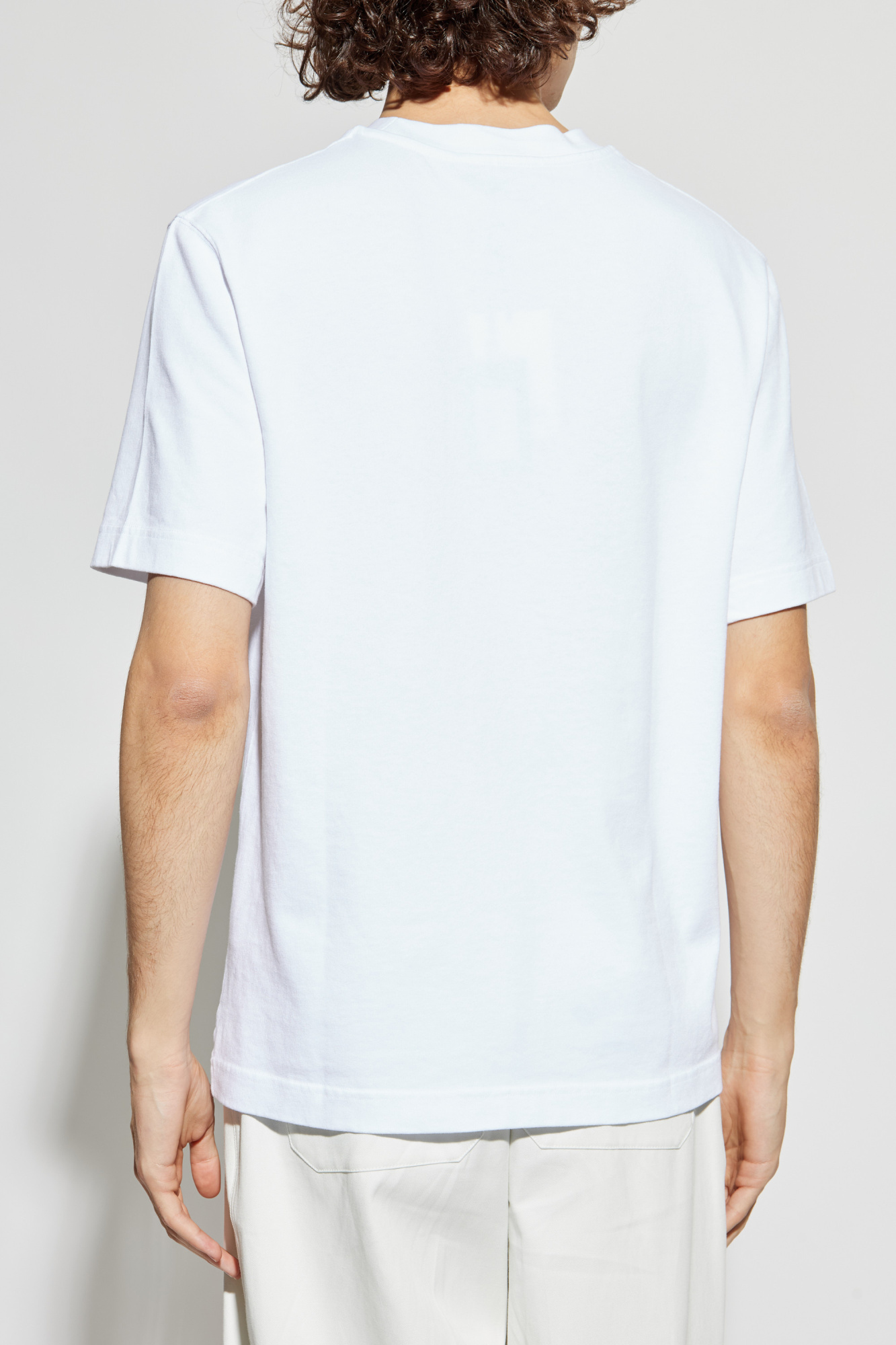 JACQUEMUS ホワイト 半袖Tシャツ White T-shirt with logo Jacquemus - Vitkac AS